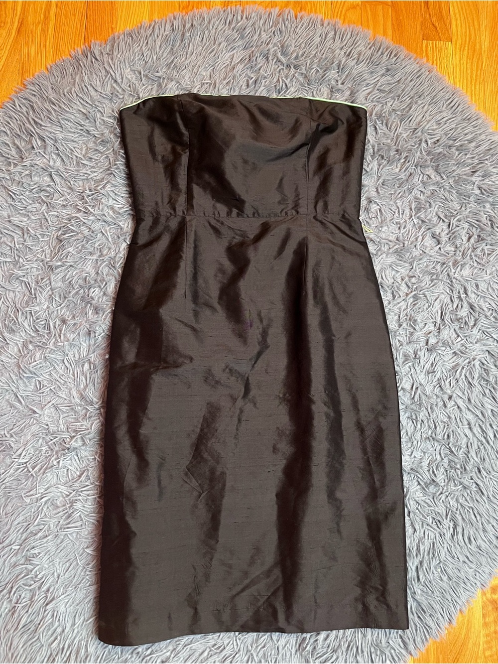 Vintage Jane Hamill Classic Strapless Black Mini Dress Size 12